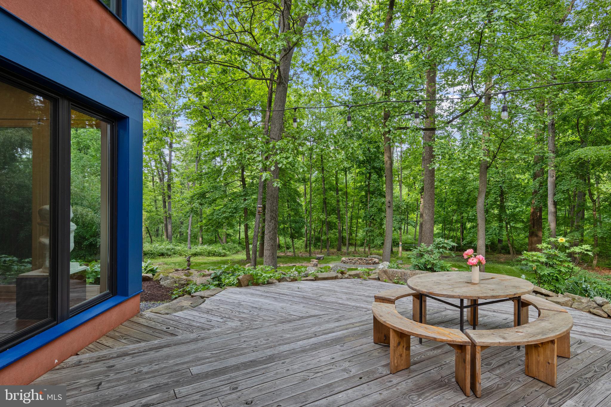 1420 Little Conestoga Road Glenmoore, PA 19343 - Photo 7 of 51 a garden view with a seating space