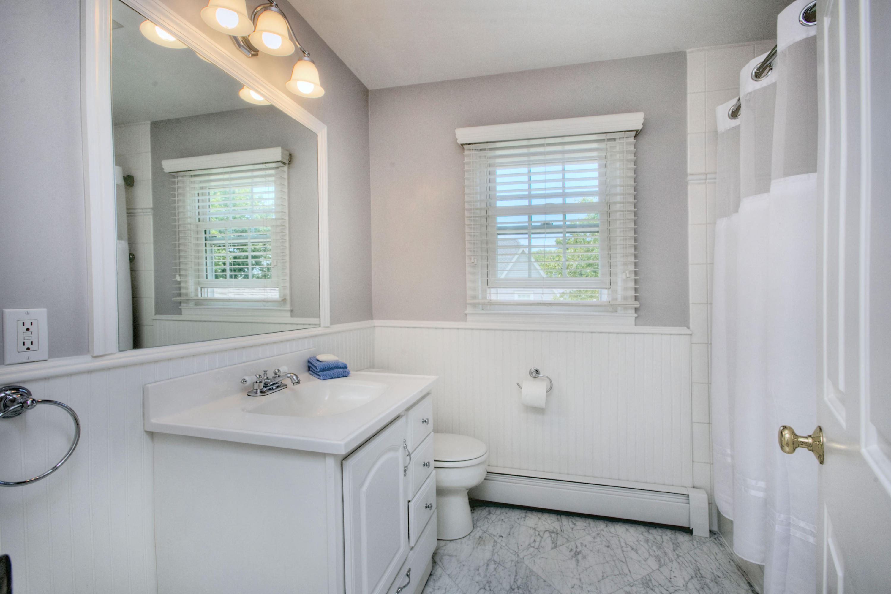 20 Hollow Tree Ridge Road Darien, CT 06820 - Photo 20 of 25 a bathroom with a sink toilet and mirror