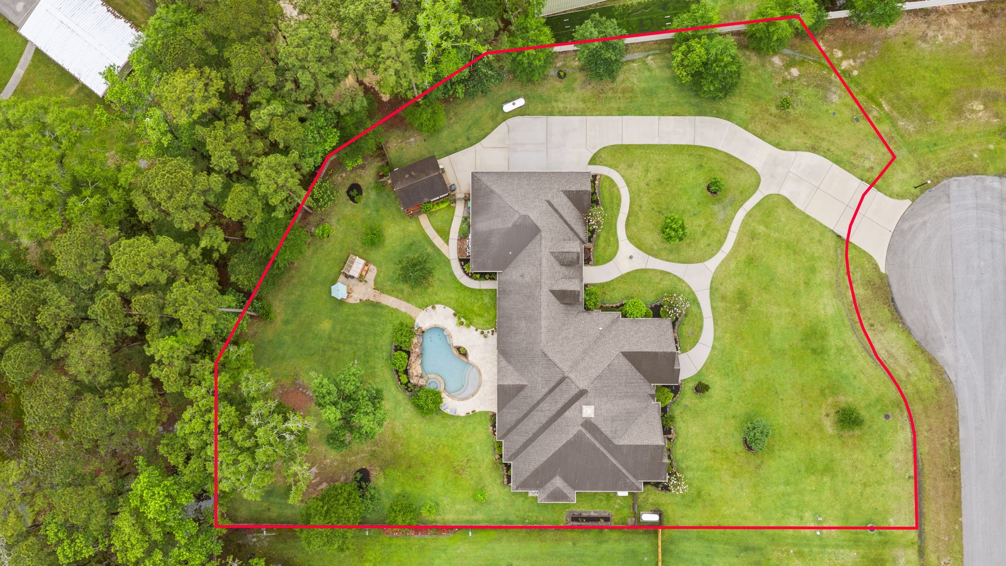28502 Crawford Ridge Court Huffman, TX 77336 - Photo 49 of 50 a view of a swimming pool