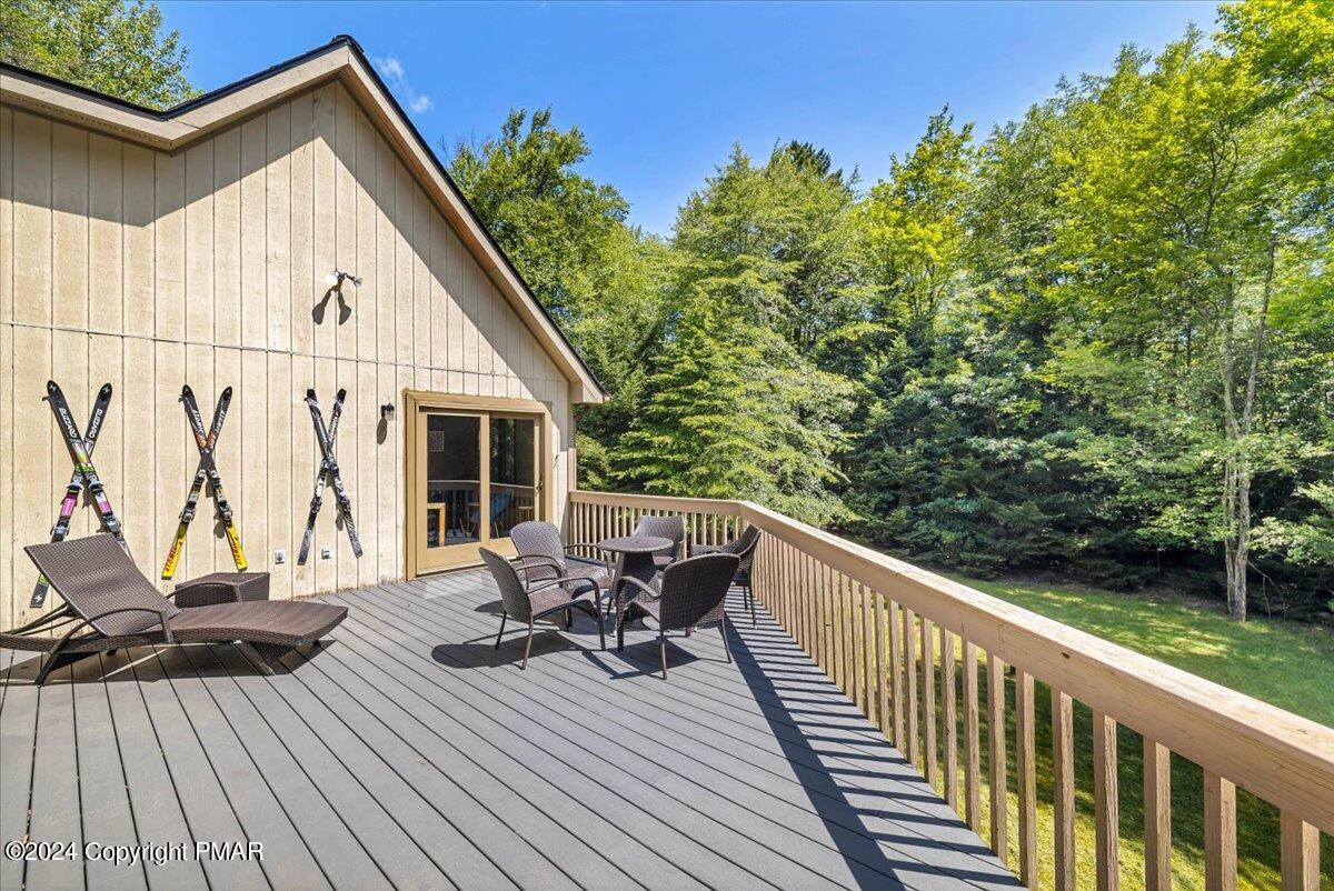 401 Minsi Trail West Long Pond, PA 18334 - Photo 17 of 34 a view of deck with patio