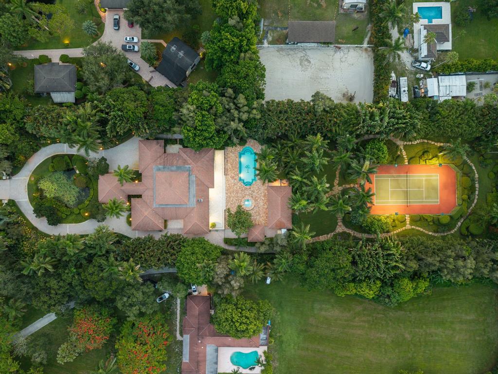 14641 Mustang Trail Southwest Ranches, FL 33330 - Photo 2 of 94 an aerial view of a house with pool outdoor seating and yard