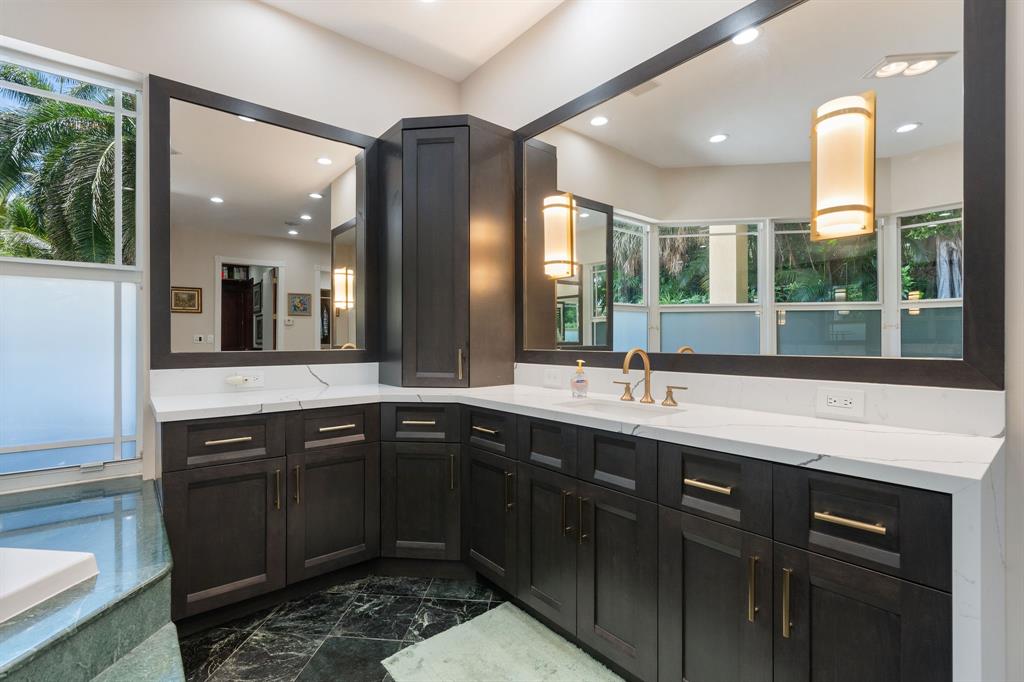 14641 Mustang Trail Southwest Ranches, FL 33330 - Photo 46 of 94 a kitchen with a sink and large window