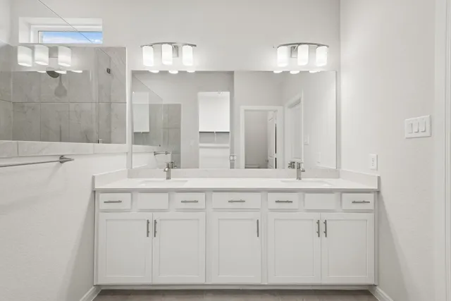 a view of a garden with a lake view