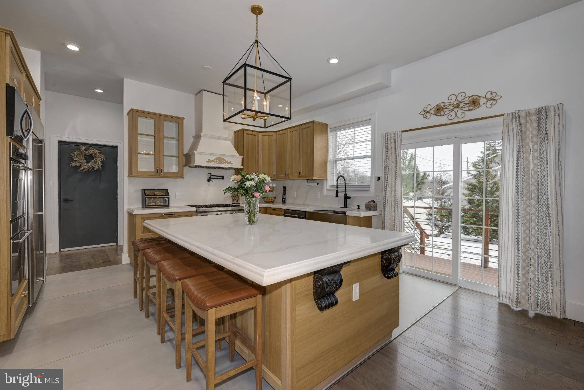 144 Hurffville Grenloch Road Sewell, NJ 08080 - Photo 14 of 59 Modern kitchen with elegant design elements.