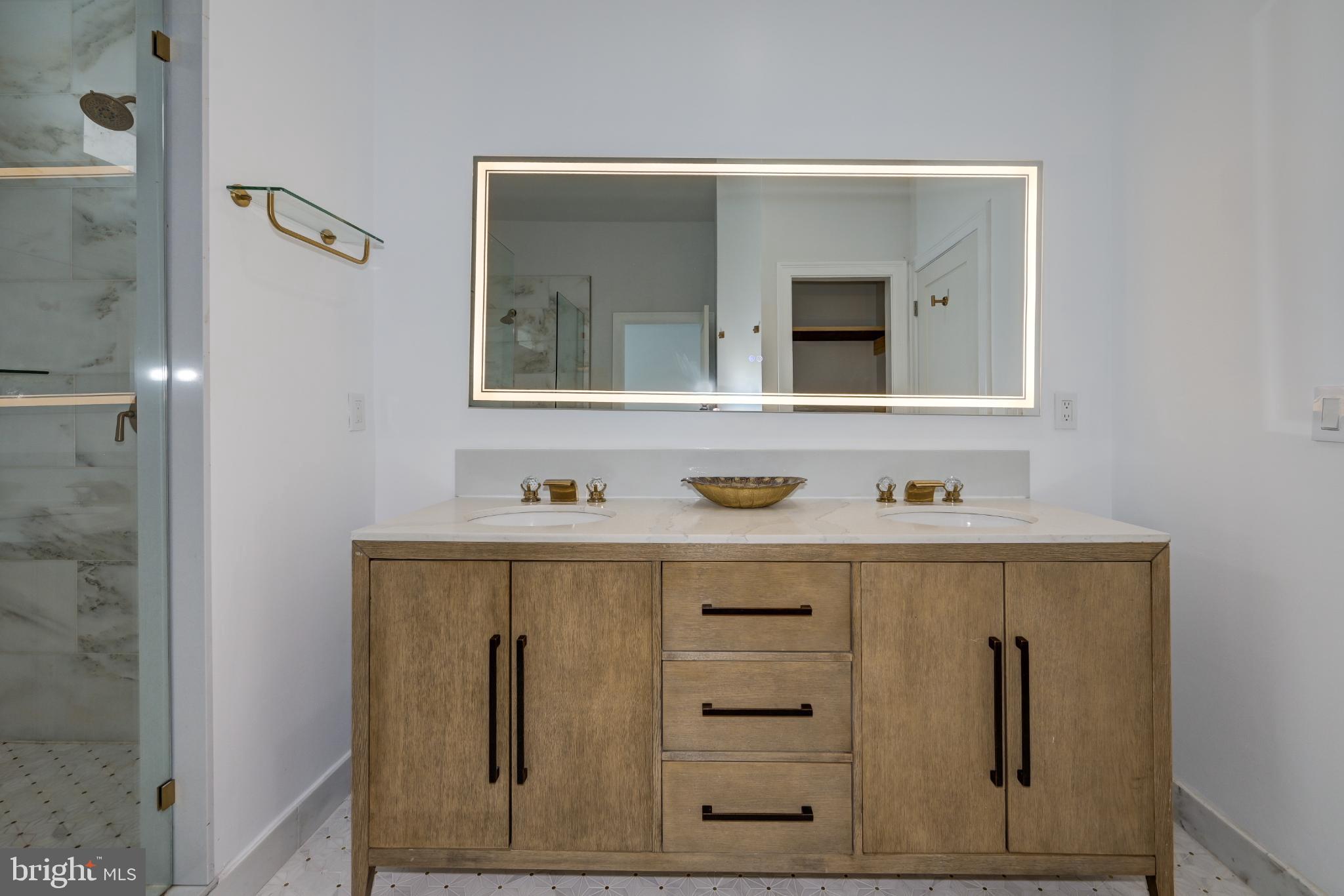 144 Hurffville Grenloch Road Sewell, NJ 08080 - Photo 29 of 59 Sleek modern bathroom with elegant finishes.