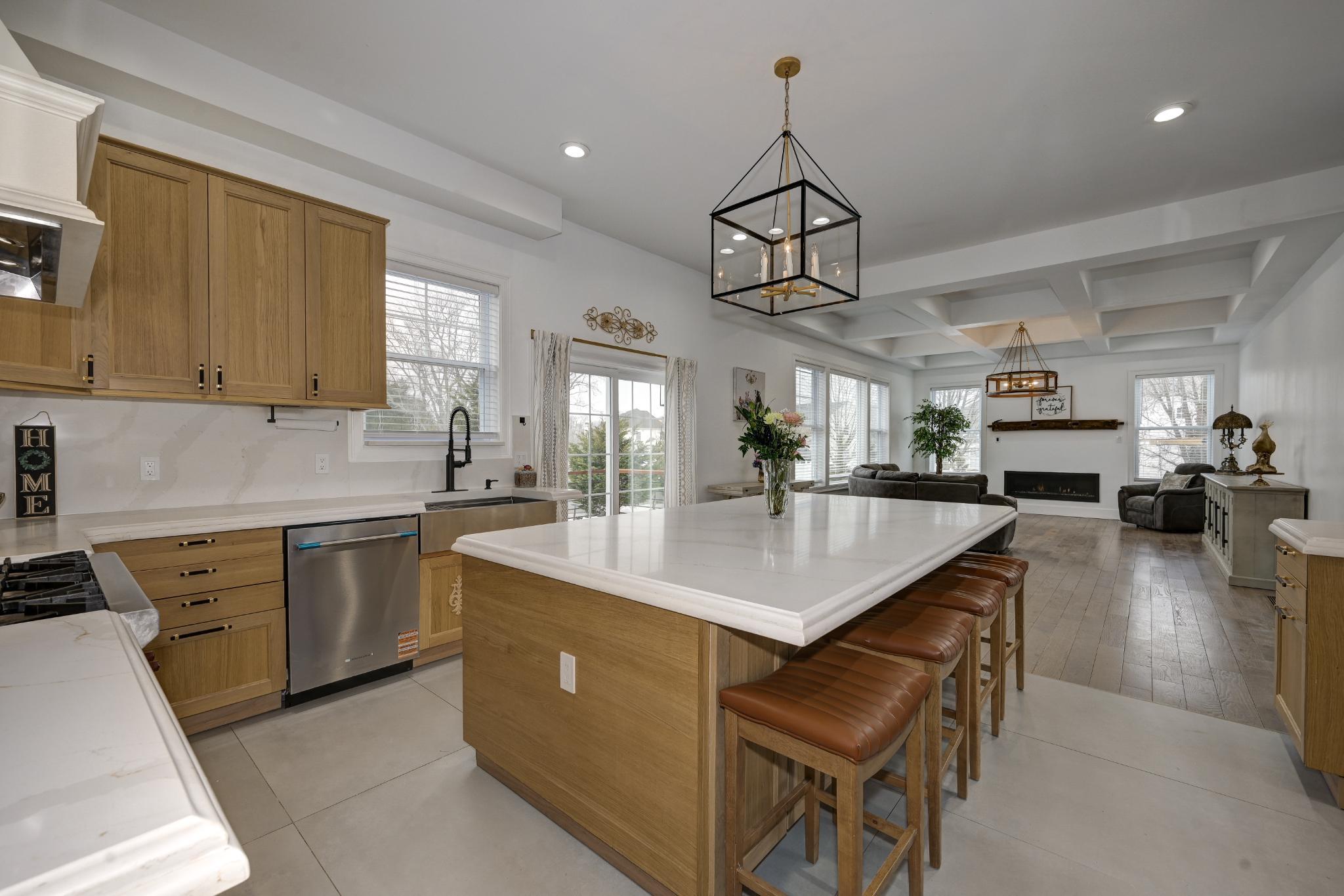 144 Hurffville Grenloch Road Sewell, NJ 08080 - Photo 4 of 50 a kitchen with a sink a counter space appliances and cabinets