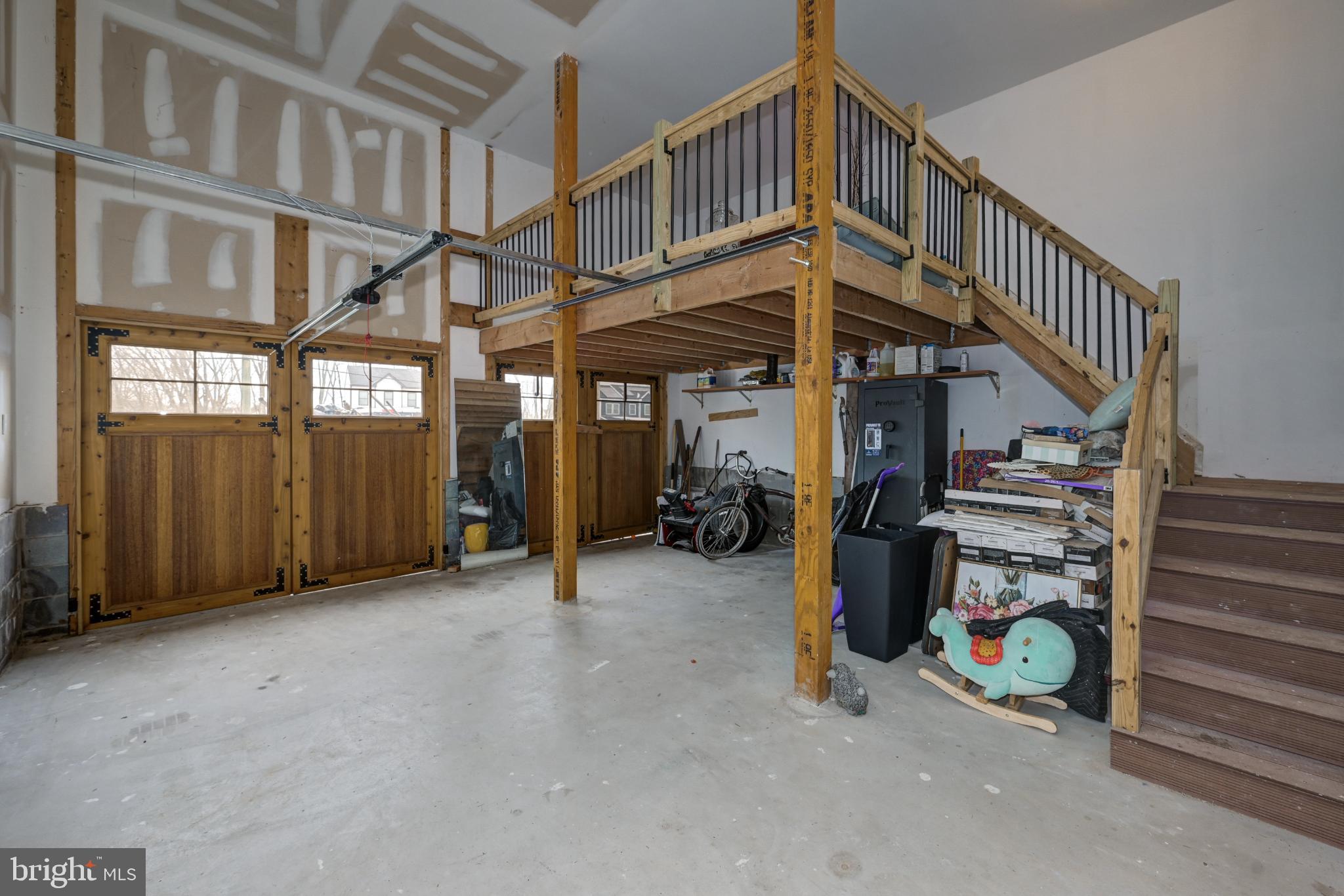 144 Hurffville Grenloch Road Sewell, NJ 08080 - Photo 50 of 59 Spacious garage with lofted storage area.