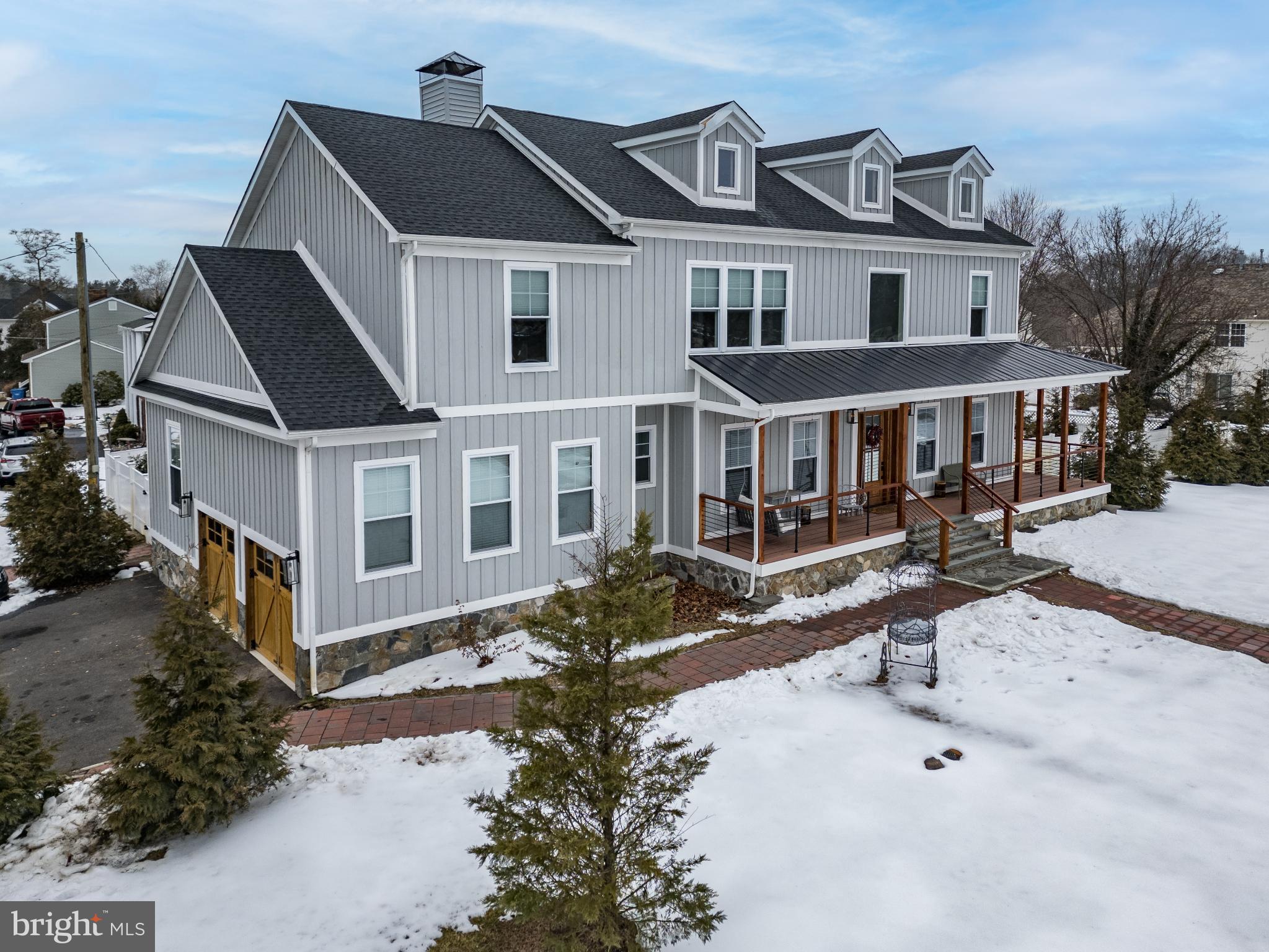 144 Hurffville Grenloch Road Sewell, NJ 08080 - Photo 52 of 59 Charming gray residence with inviting porch.