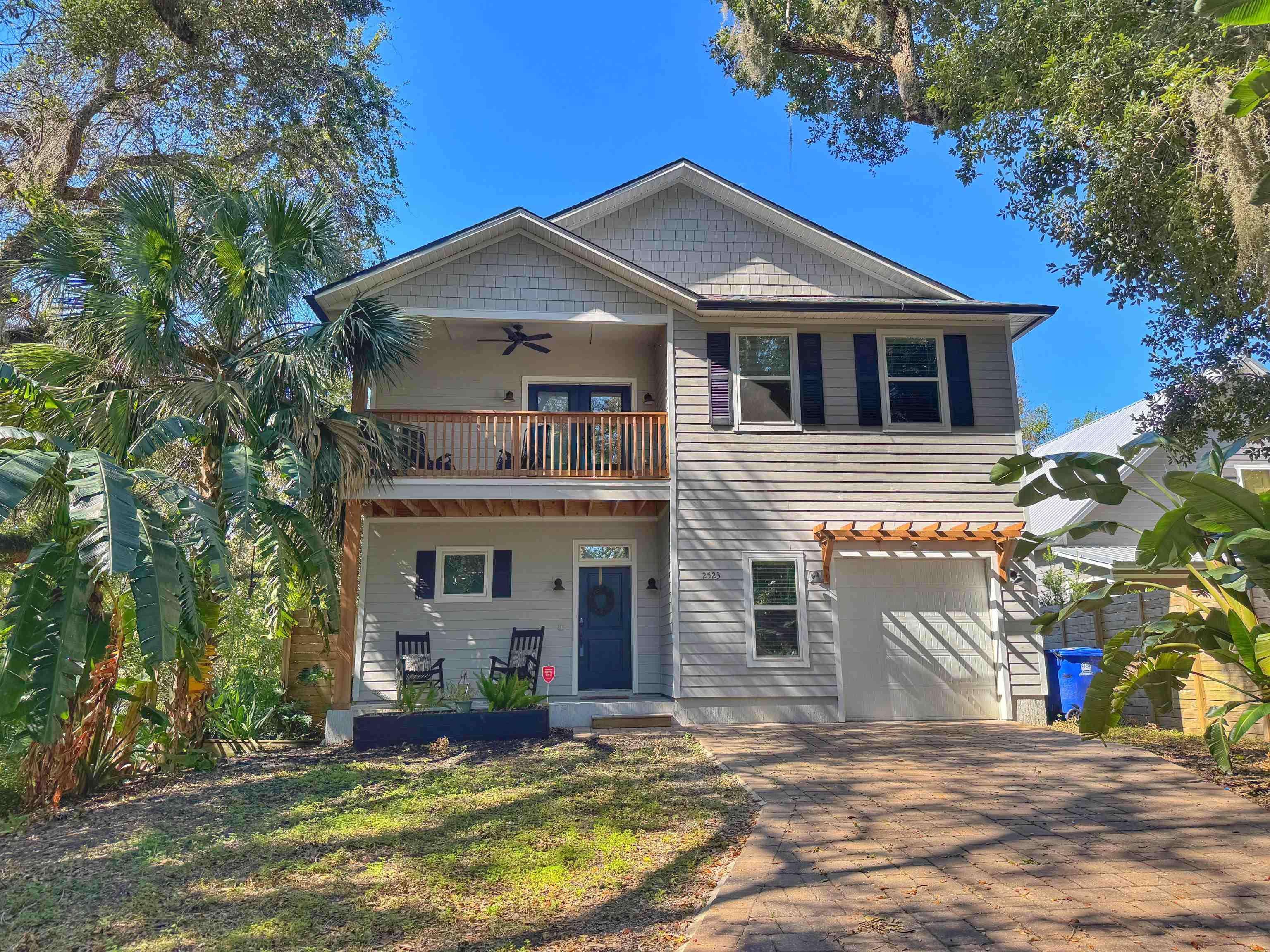 2523 Oleander Street St. Augustine, FL 32080 - Photo 2 of 54 a front view of a house with a yard