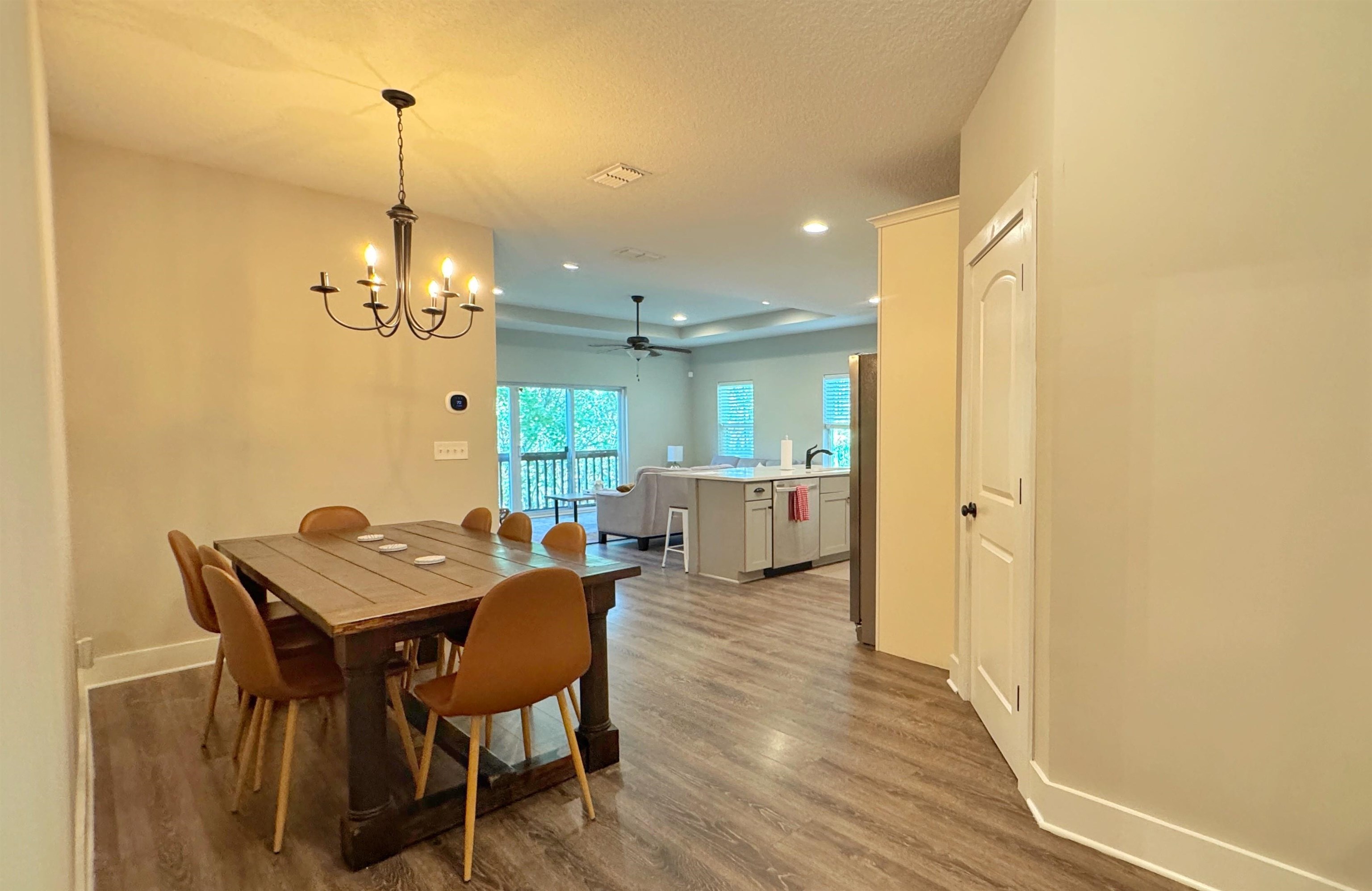 2523 Oleander Street St. Augustine, FL 32080 - Photo 6 of 54 a view of a dining room with furniture and chandelier
