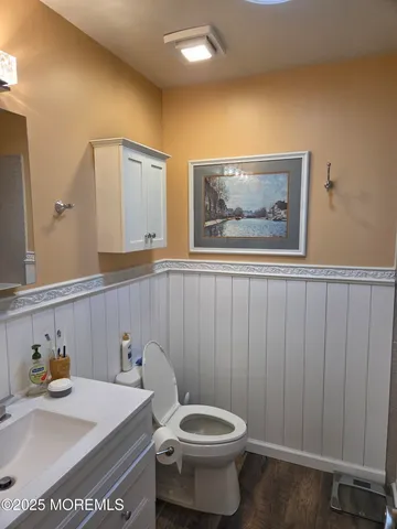a bathroom with a sink and a toilet