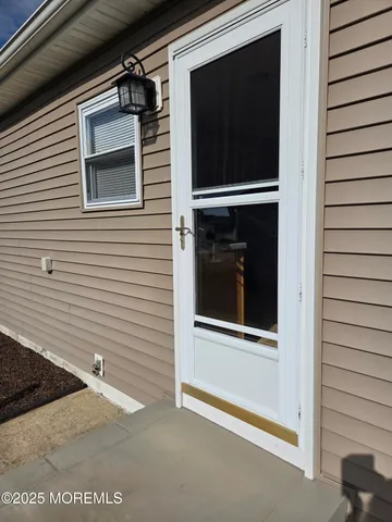 a view of a house with a door