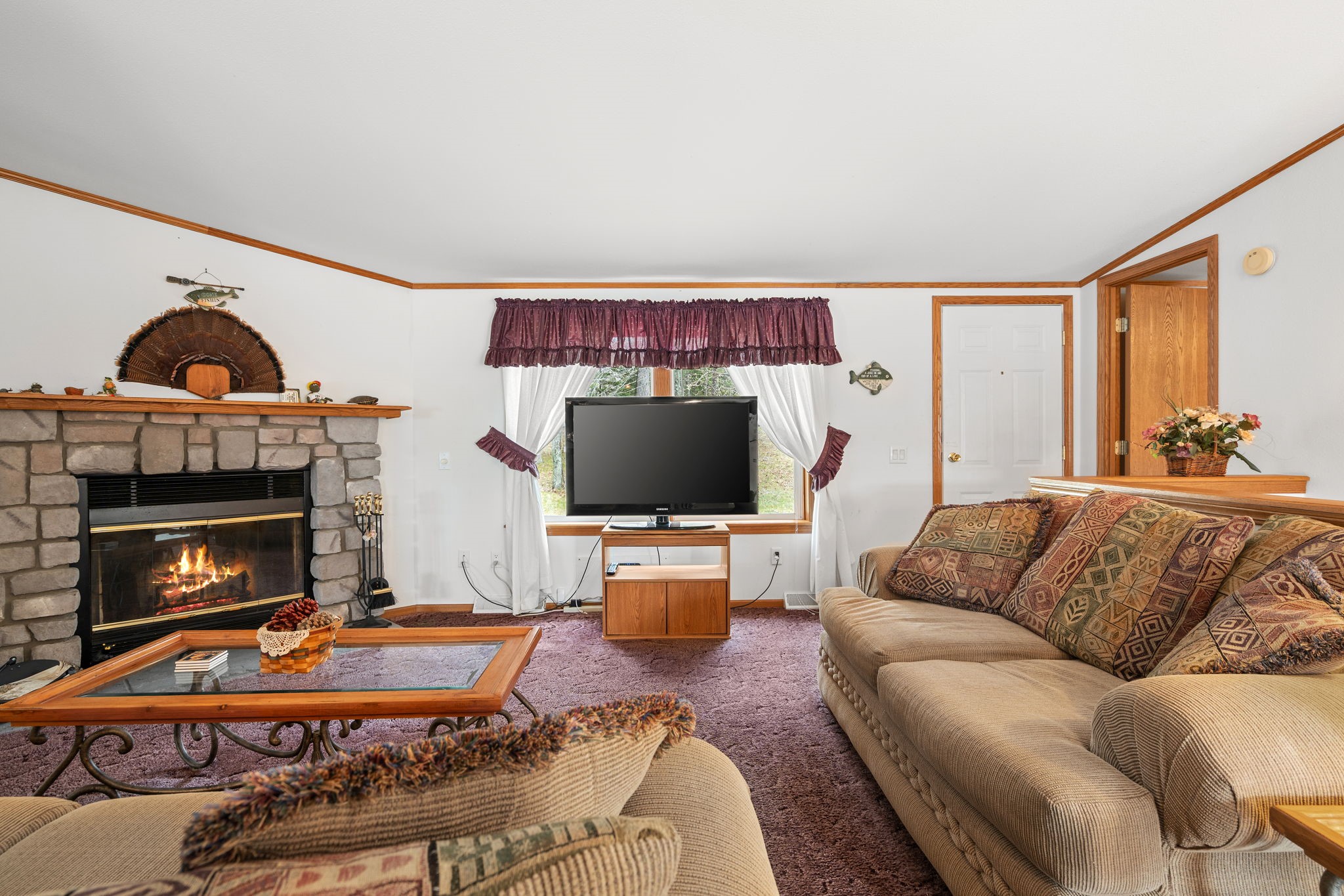 12503 Small Road Hayward, WI 54843 - Photo 18 of 36 Furniture is optional throughout the home.