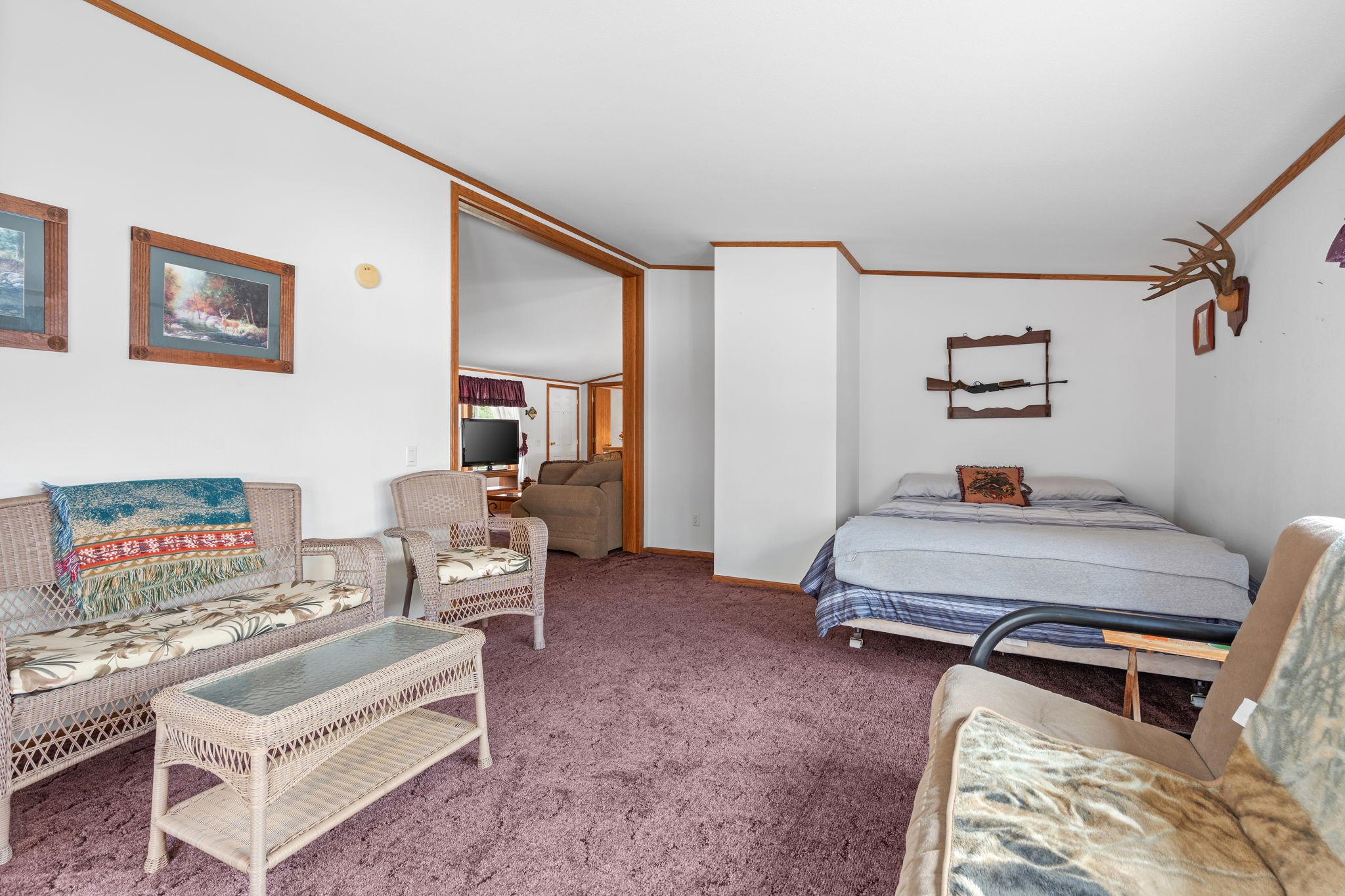 12503 Small Road Hayward, WI 54843 - Photo 21 of 36 Sunroom/3rd bedroom