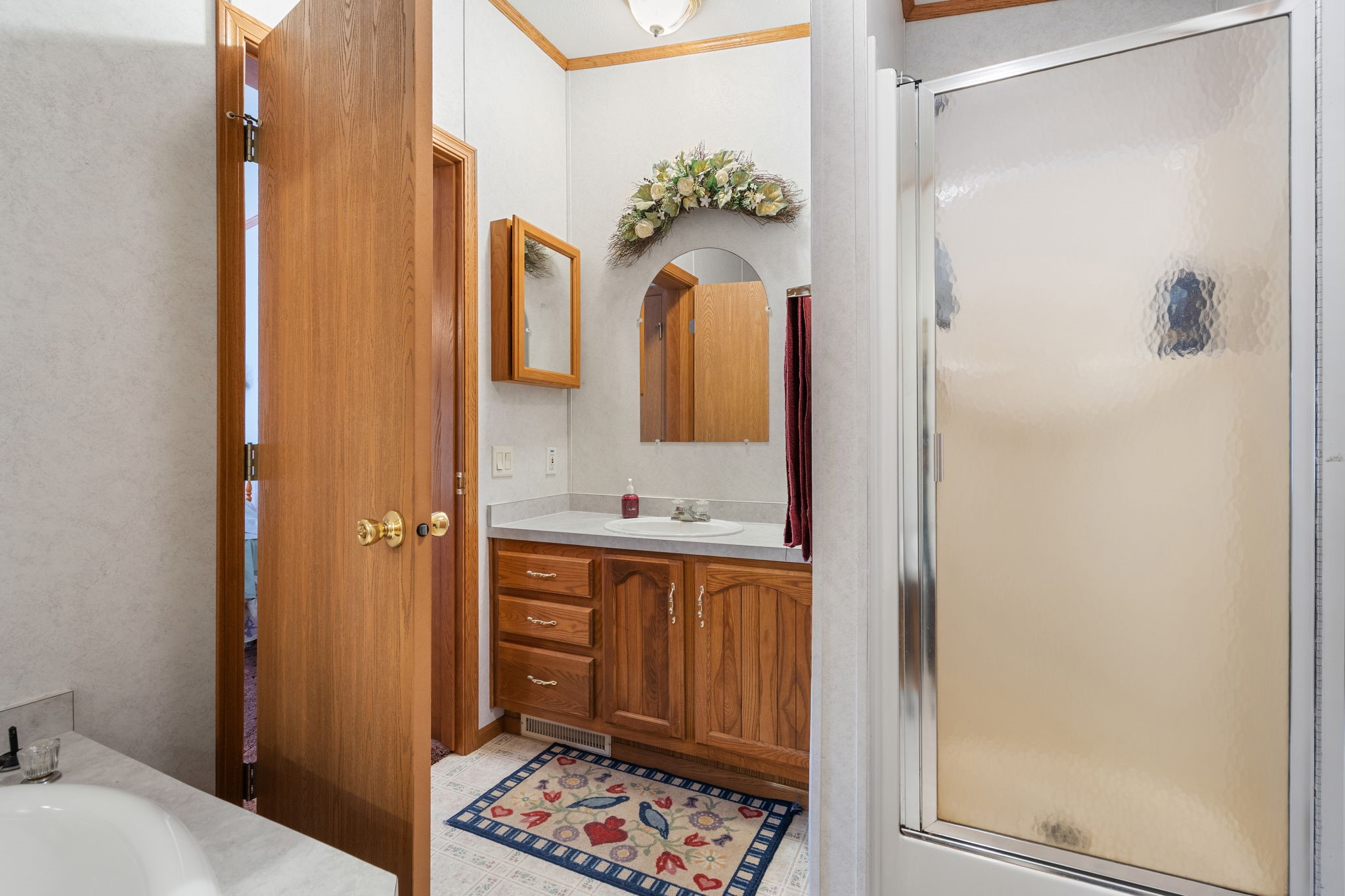 12503 Small Road Hayward, WI 54843 - Photo 31 of 36 Bright and spacious area to get ready for the day.