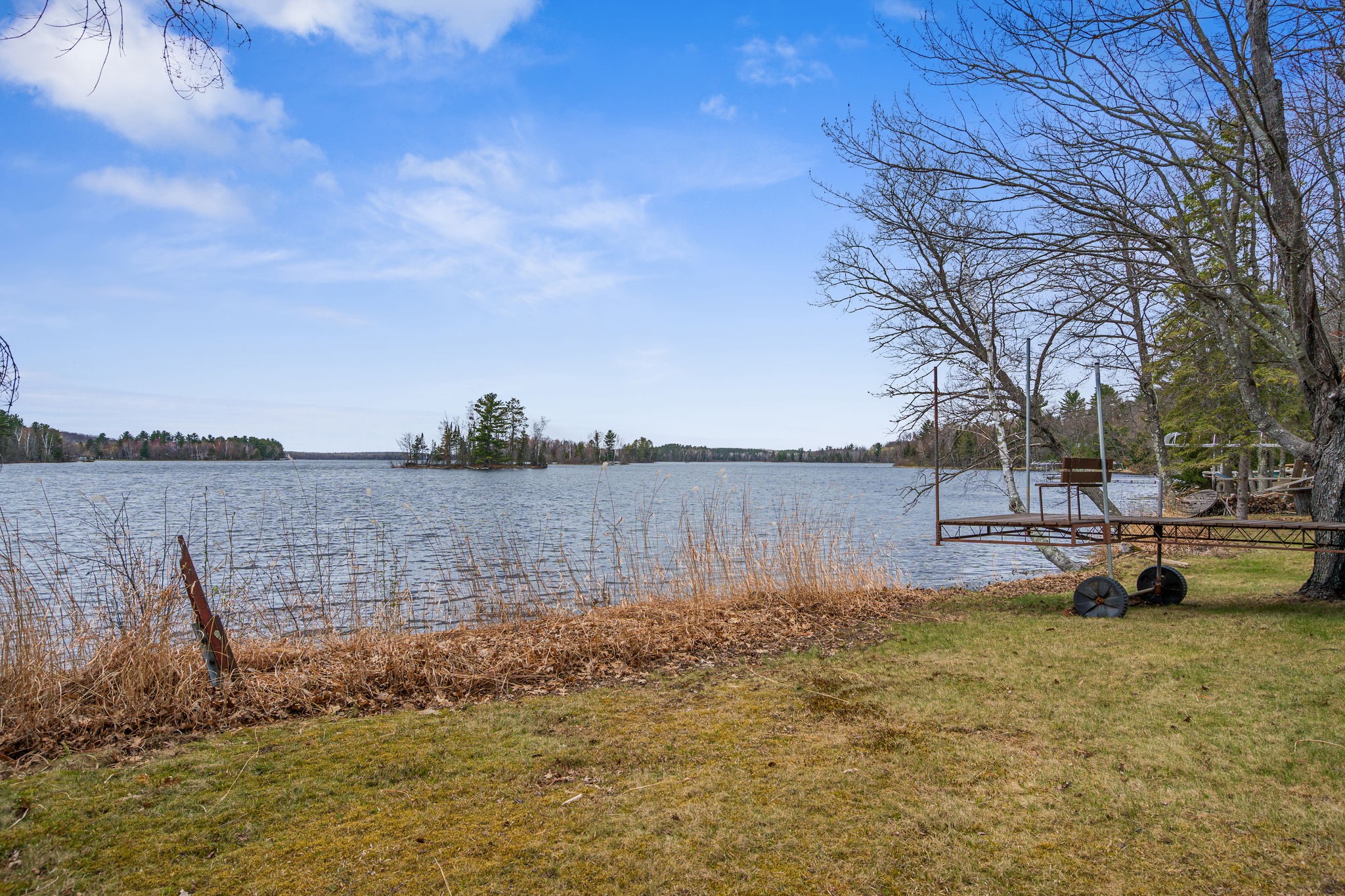 12503 Small Road Hayward, WI 54843 - Photo 9 of 36 Open water views and islands throughout the flowage for excellent fishing and full recreation.