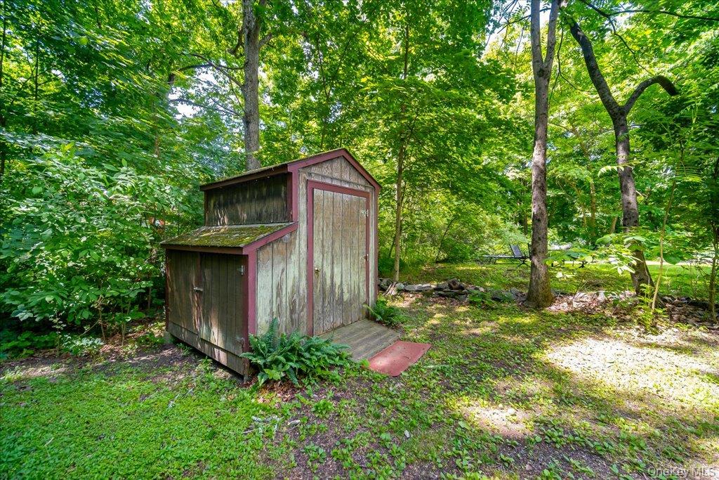 10-12 Woodlea Road Salt Point, NY 12578 - Photo 26 of 48 shed for the front home