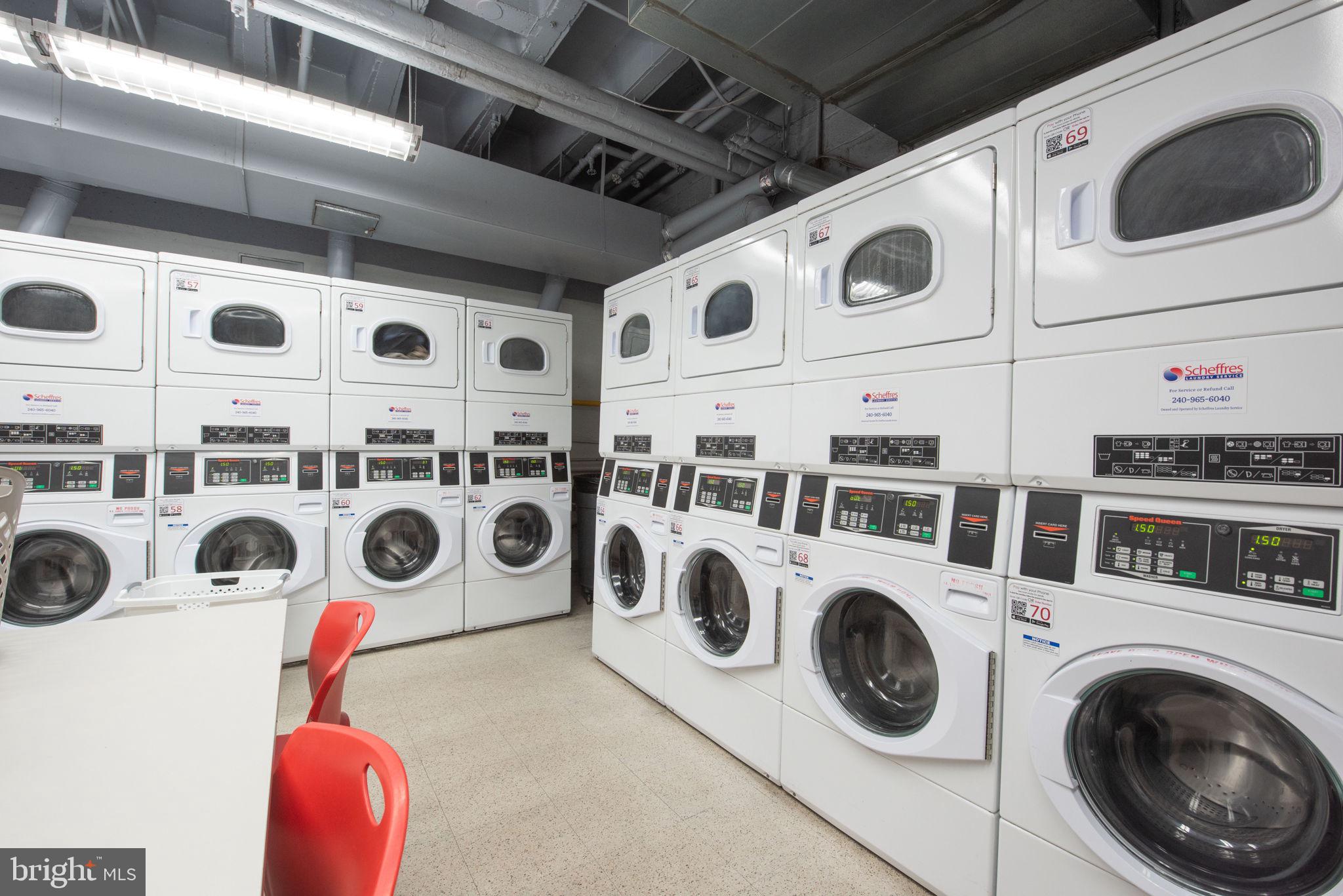 4600 Connecticut Avenue Northwest, Unit 710 Washington, DC 20008 - Photo 23 of 37 Common Laundry Area