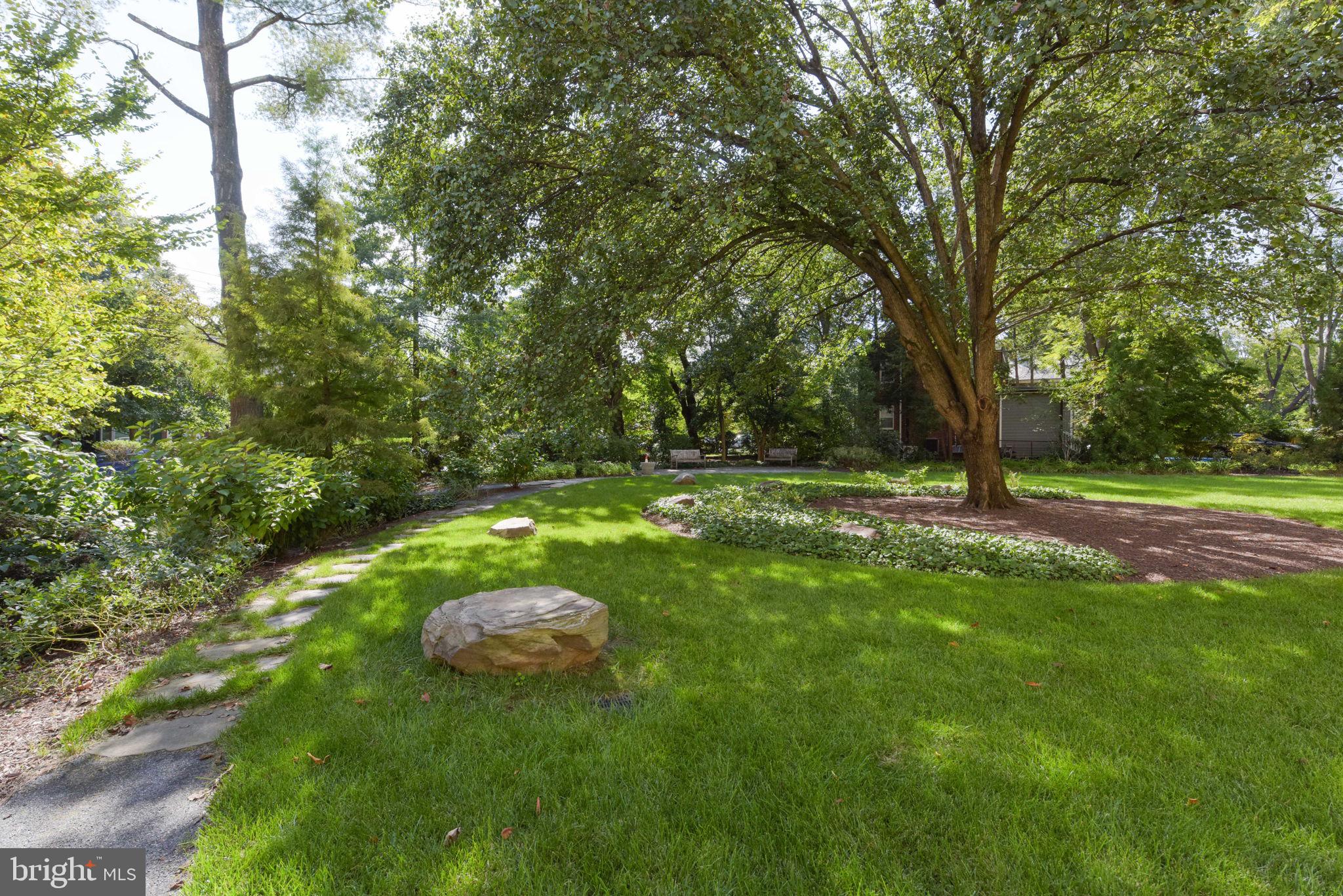 4600 Connecticut Avenue Northwest, Unit 710 Washington, DC 20008 - Photo 27 of 37 Rear Building Garden