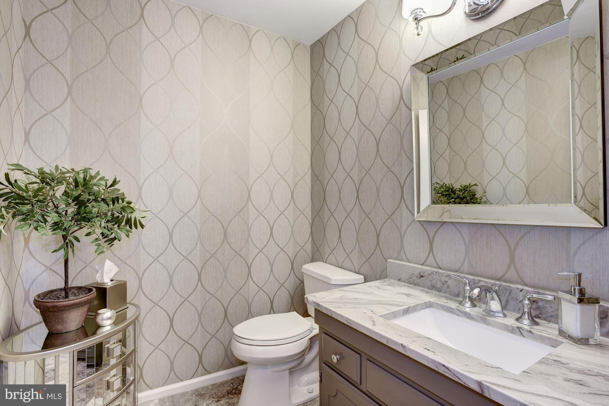 923 Ridge Drive McLean, VA 22101 - Photo 24 of 78 Powder room with granite counter top