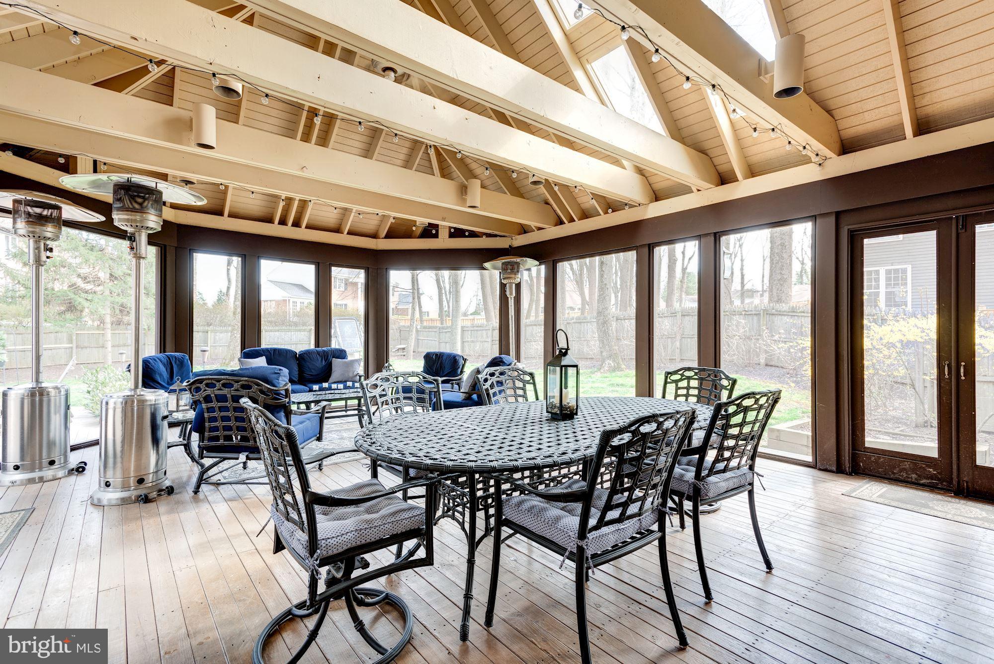 923 Ridge Drive McLean, VA 22101 - Photo 57 of 78 INCREDIBLE screen porch with fantastic views