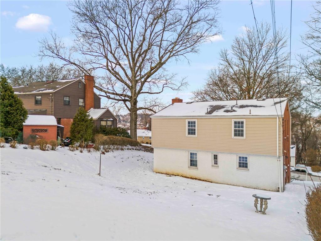 4757 Old Boston Road Pittsburgh, PA 15227 - Photo 22 of 24 Rear View 4757 Old Boston Rd