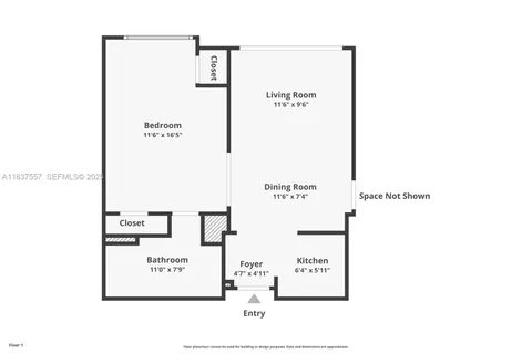 $109,000 | 2670 East Sunrise Boulevard, Unit 1117, Fort Lauderdale, FL 33304