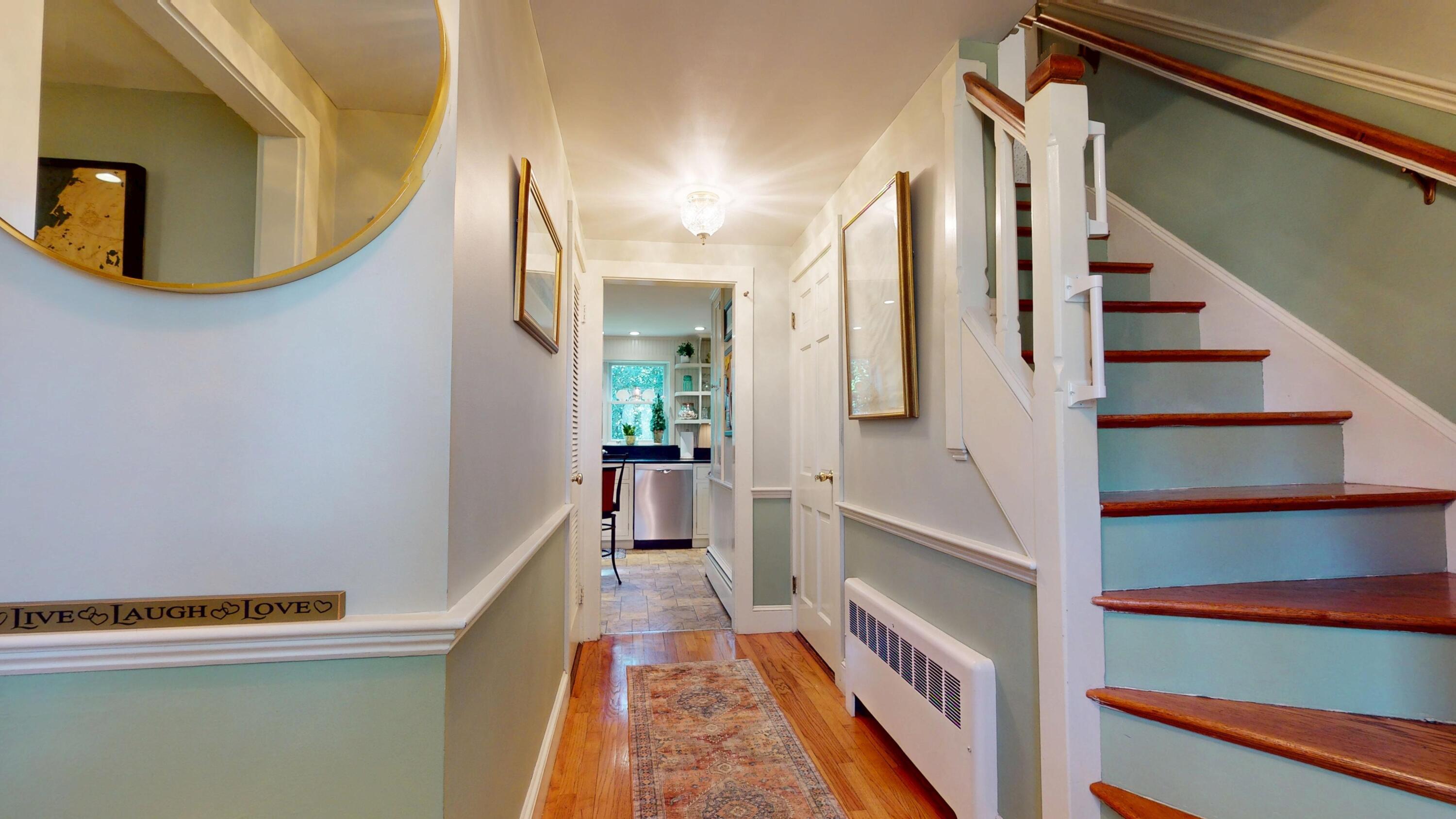 2 Longview Drive Centerville, MA 02632 - Photo 22 of 45 a view of a hallway with staircase