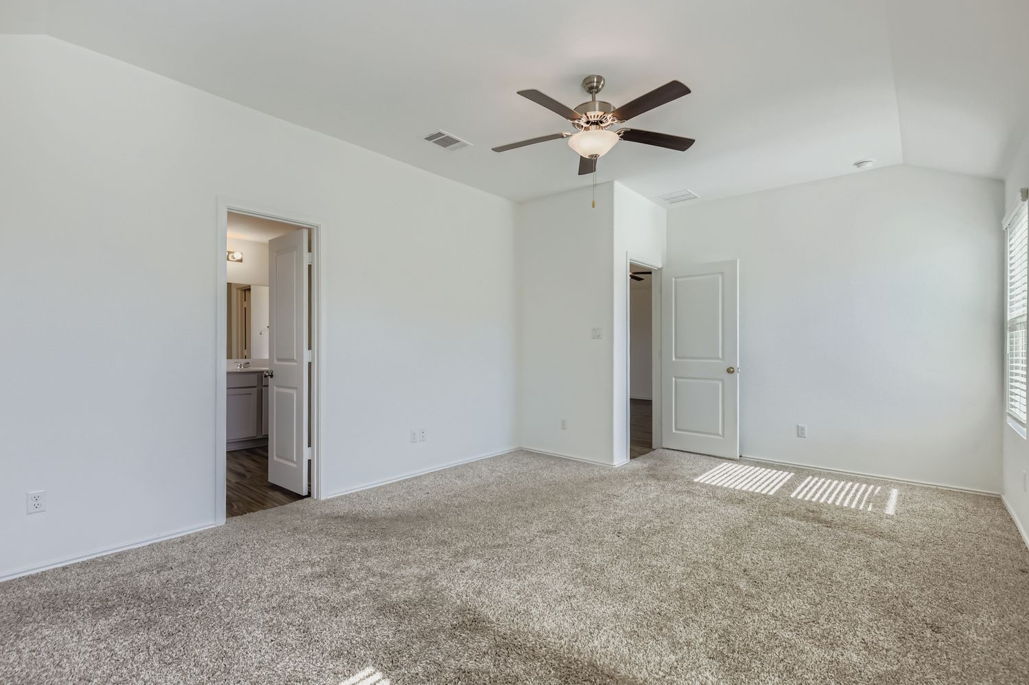 128 Concho Brook Bend Georgetown, TX 78626 - Photo 11 of 28 wooden floor in an empty room