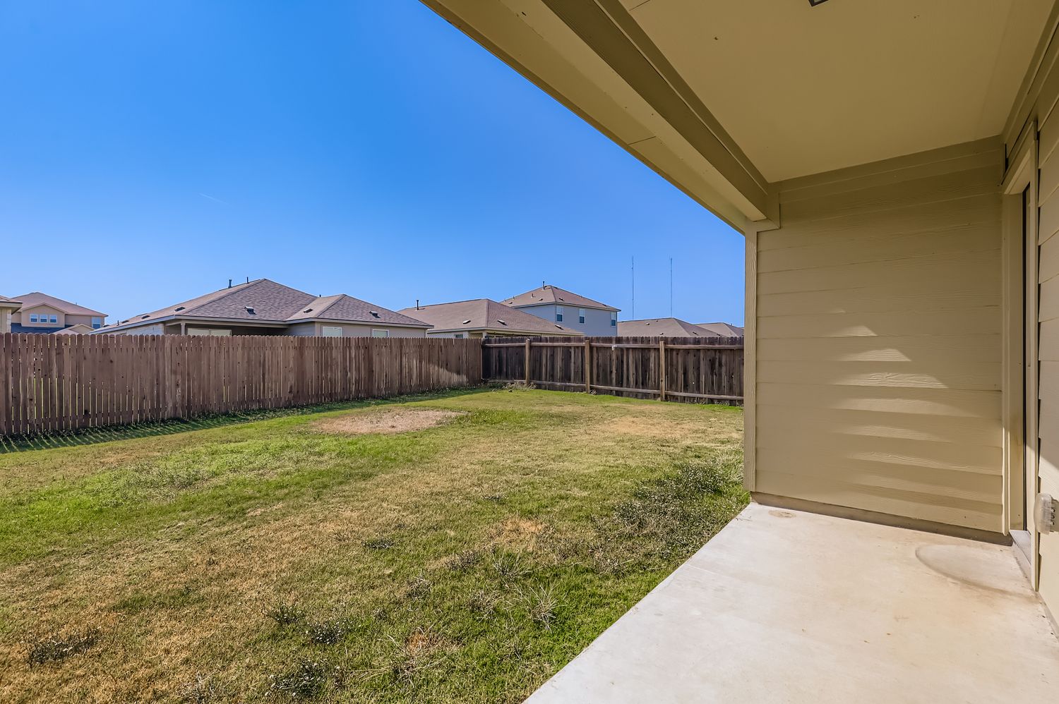 128 Concho Brook Bend Georgetown, TX 78626 - Photo 26 of 28 a view of a backyard