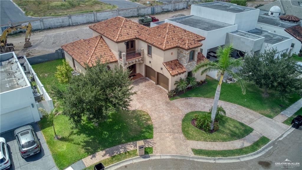 2016 South 48th Street McAllen, TX 78503 - Photo 2 of 9 an aerial view of a house with garden space and a patio