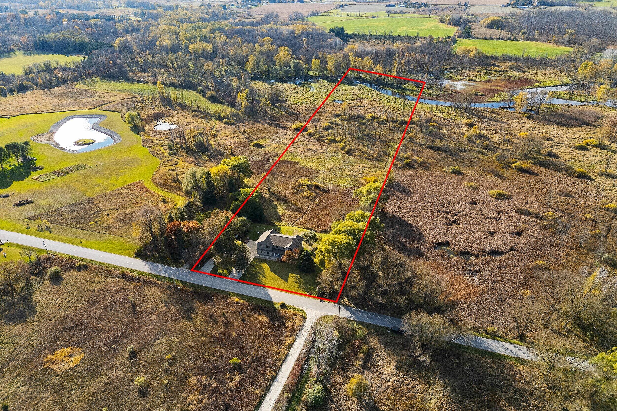 9083 Fillmore Road Farmington, WI 53021 - Photo 40 of 61 40-Aerial