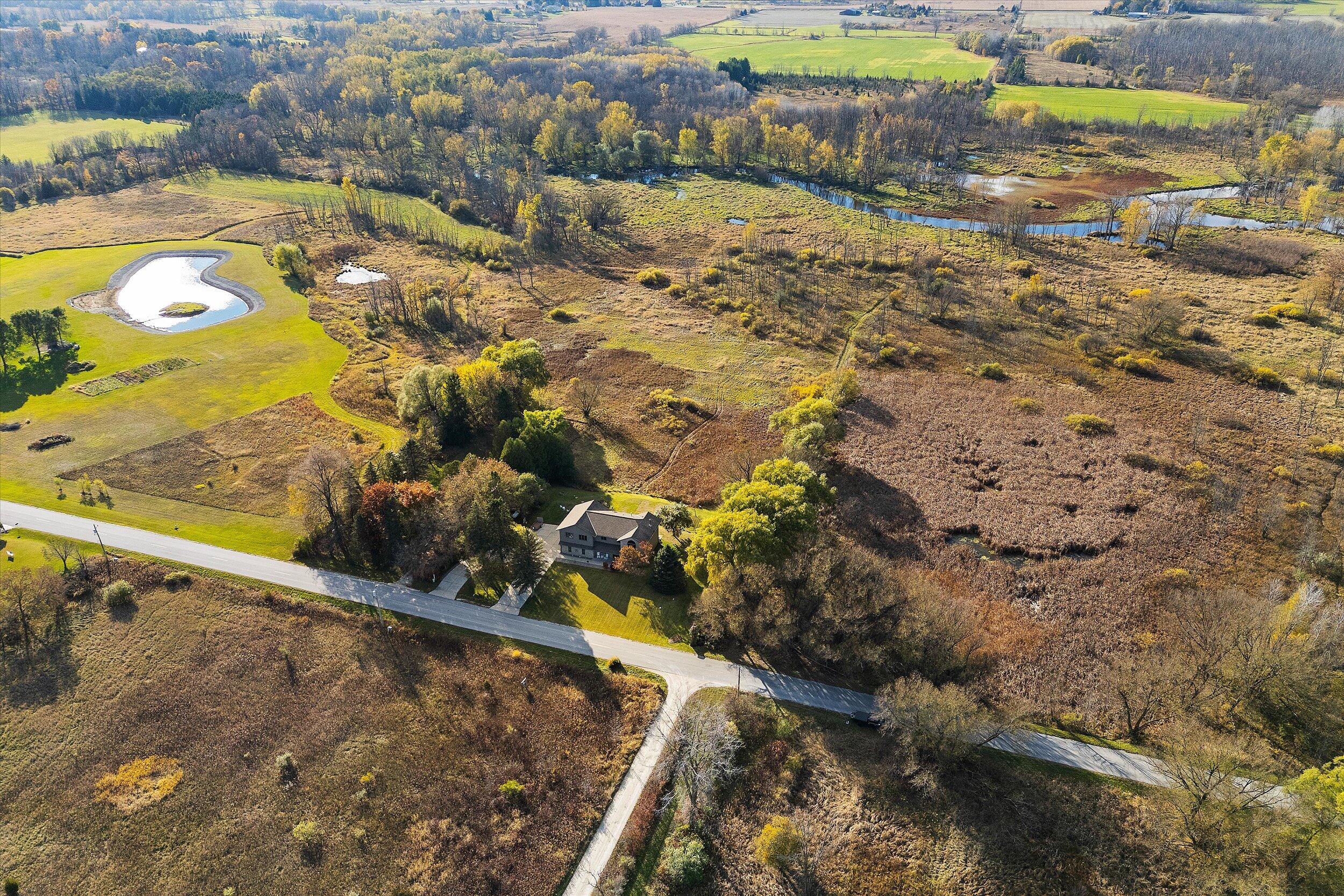 9083 Fillmore Road Farmington, WI 53021 - Photo 41 of 61 41-Aerial