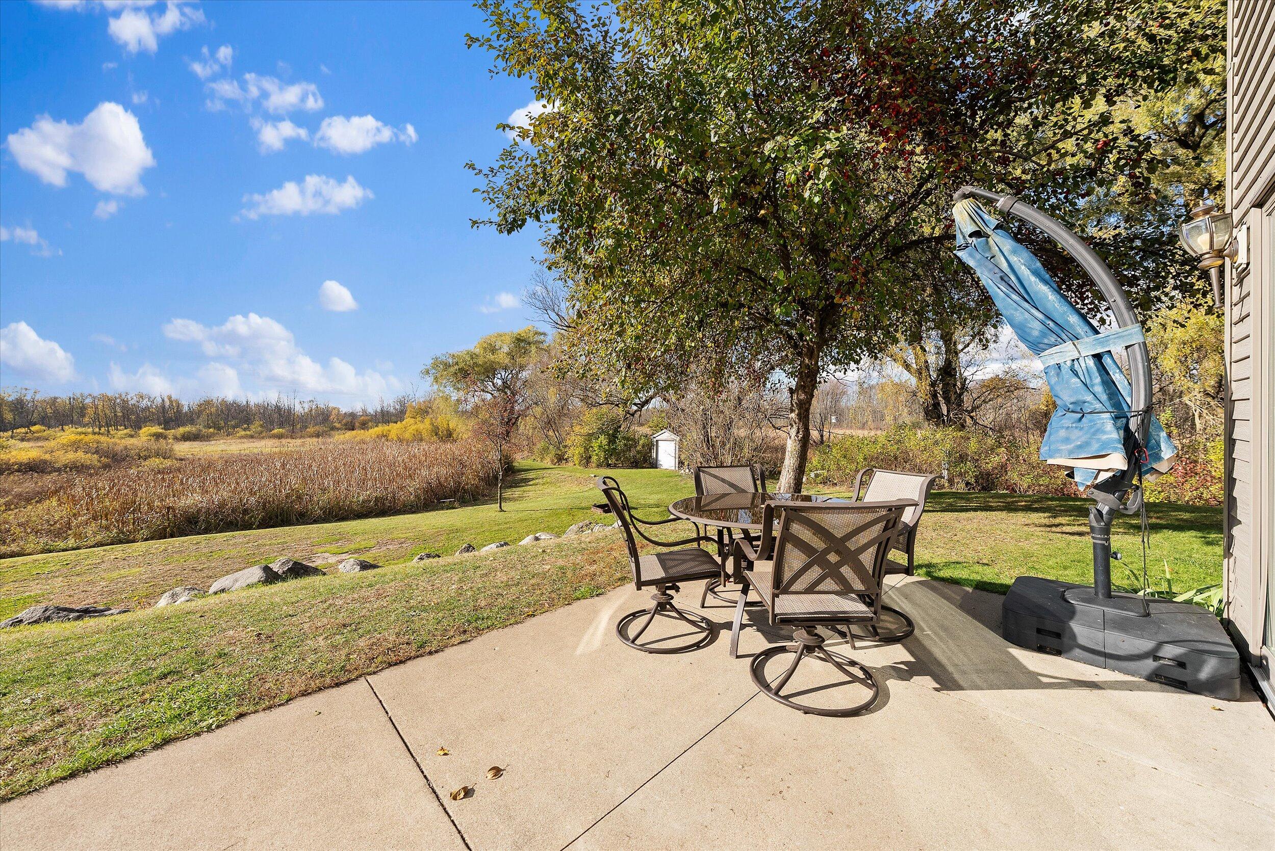9083 Fillmore Road Farmington, WI 53021 - Photo 45 of 61 45-Backyard Patio