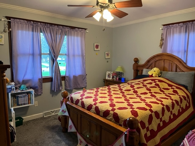 5833 South Skare Road Rochelle, IL 61068 - Photo 25 of 41 a bedroom with bed and window