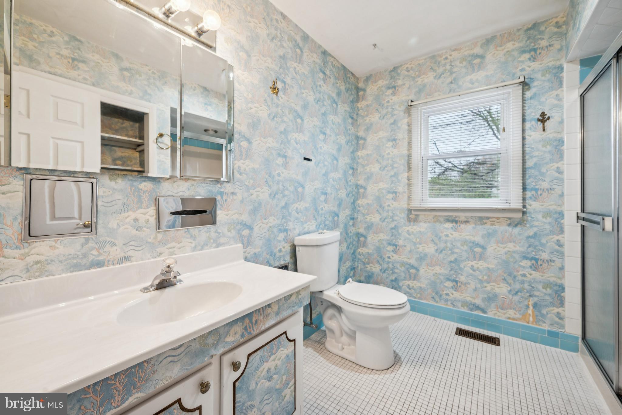 503 Balsam Road Cherry Hill, NJ 08003 - Photo 18 of 25 a bathroom with a sink toilet and shower