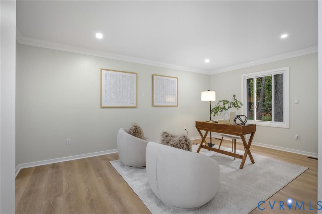 4200 Northwich Road Midlothian, VA 23112 - Photo 16 of 50 Office featuring ornamental molding, recessed ligh