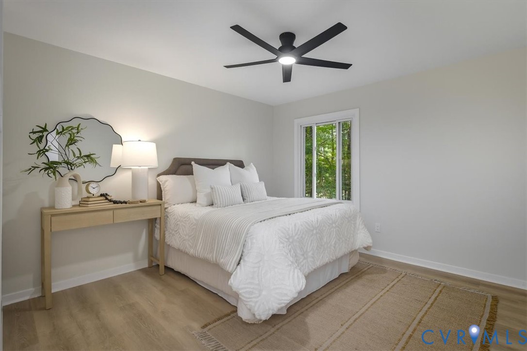 4200 Northwich Road Midlothian, VA 23112 - Photo 20 of 50 Bedroom featuring light wood-style flooring and a