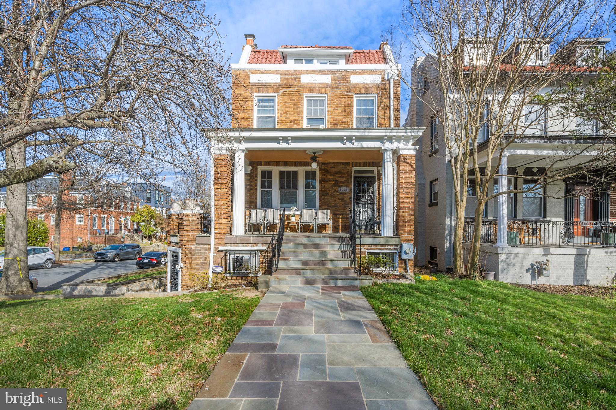 4221 16th Street Northwest Washington, DC 20011 - Photo 2 of 39 Front patio.