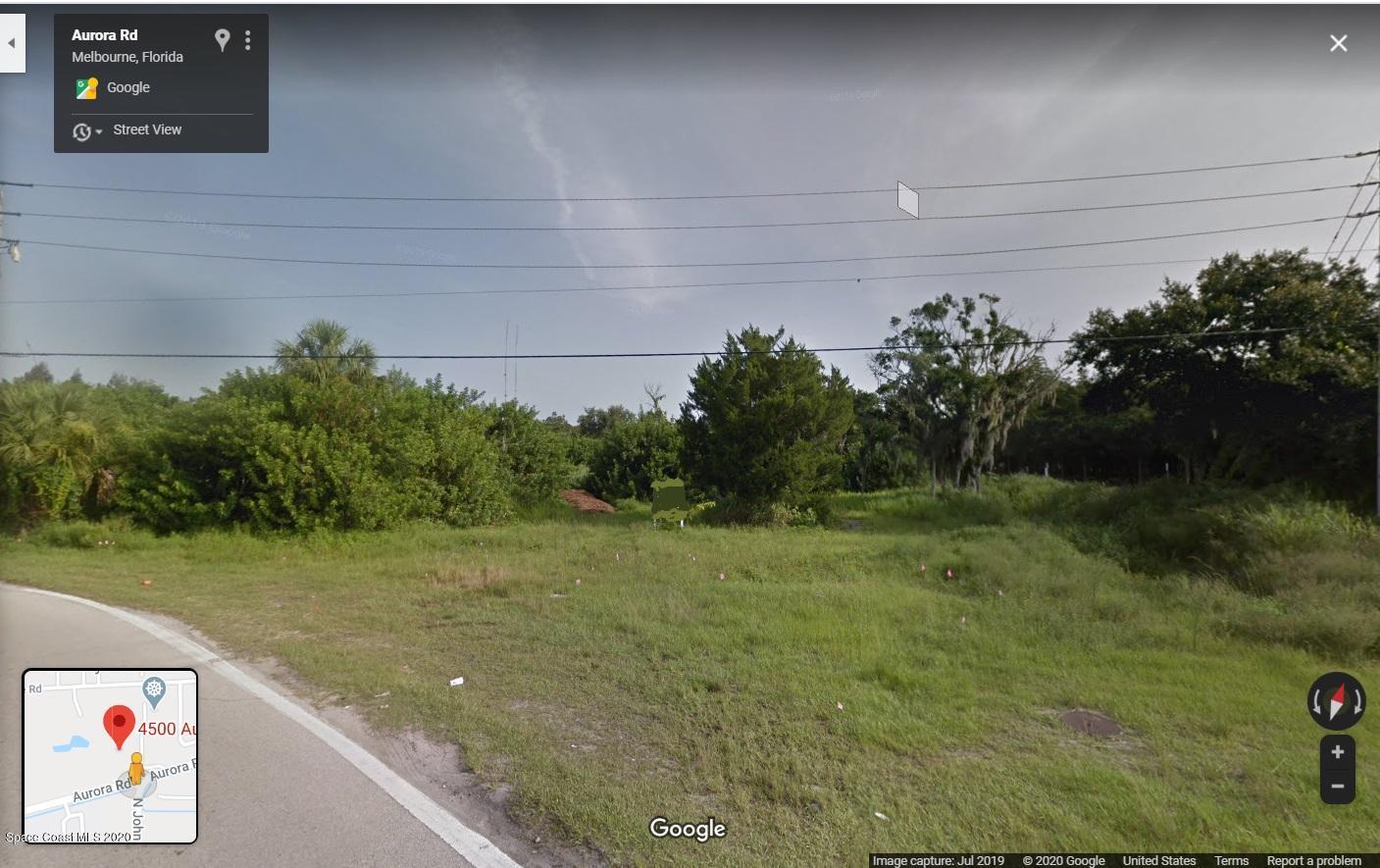 4500 Aurora Road Melbourne, FL 32934 - Photo 2 of 4 Google Map Street View