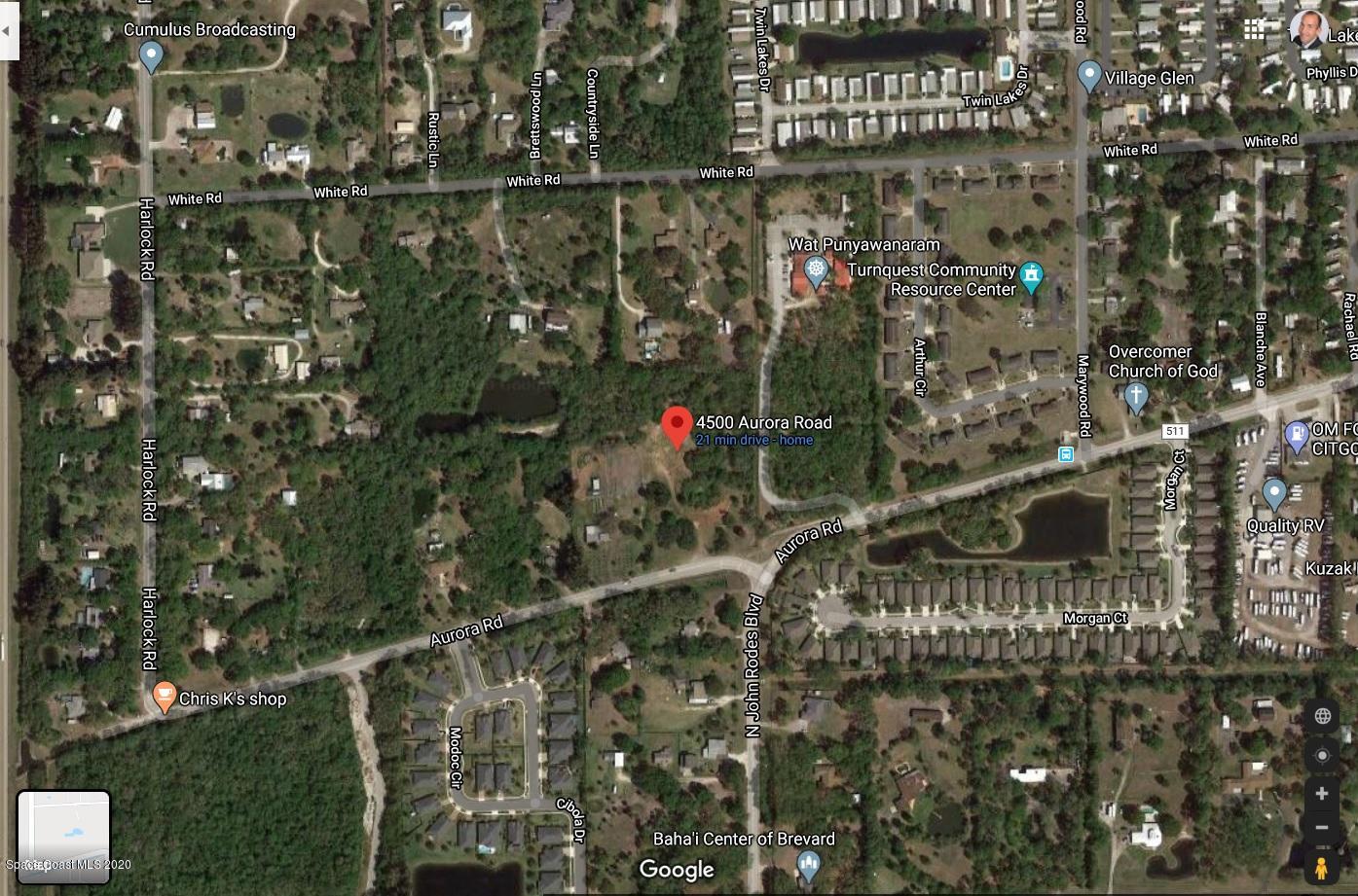 4500 Aurora Road Melbourne, FL 32934 - Photo 3 of 4 Google Map - Satelite view