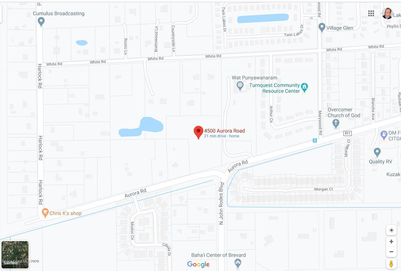 4500 Aurora Road Melbourne, FL 32934 - Photo 4 of 4 Google Map