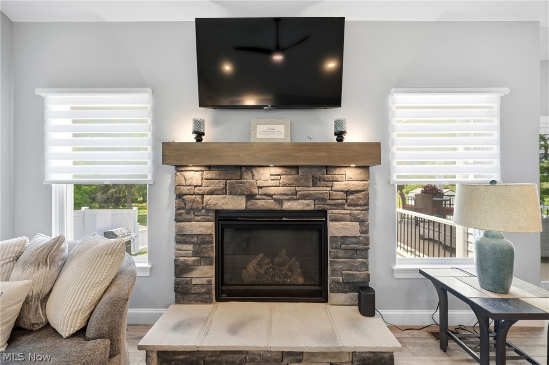 11580 Basswood Road Chardon, OH 44024 - Photo 7 of 48 Stone Fireplace