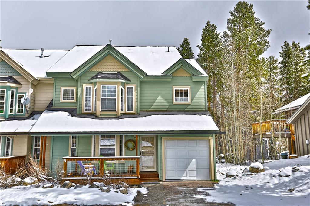 33 B Red Feather Road Breckenridge, CO 80424 - Photo 15 of 15 a front view of a house with a yard