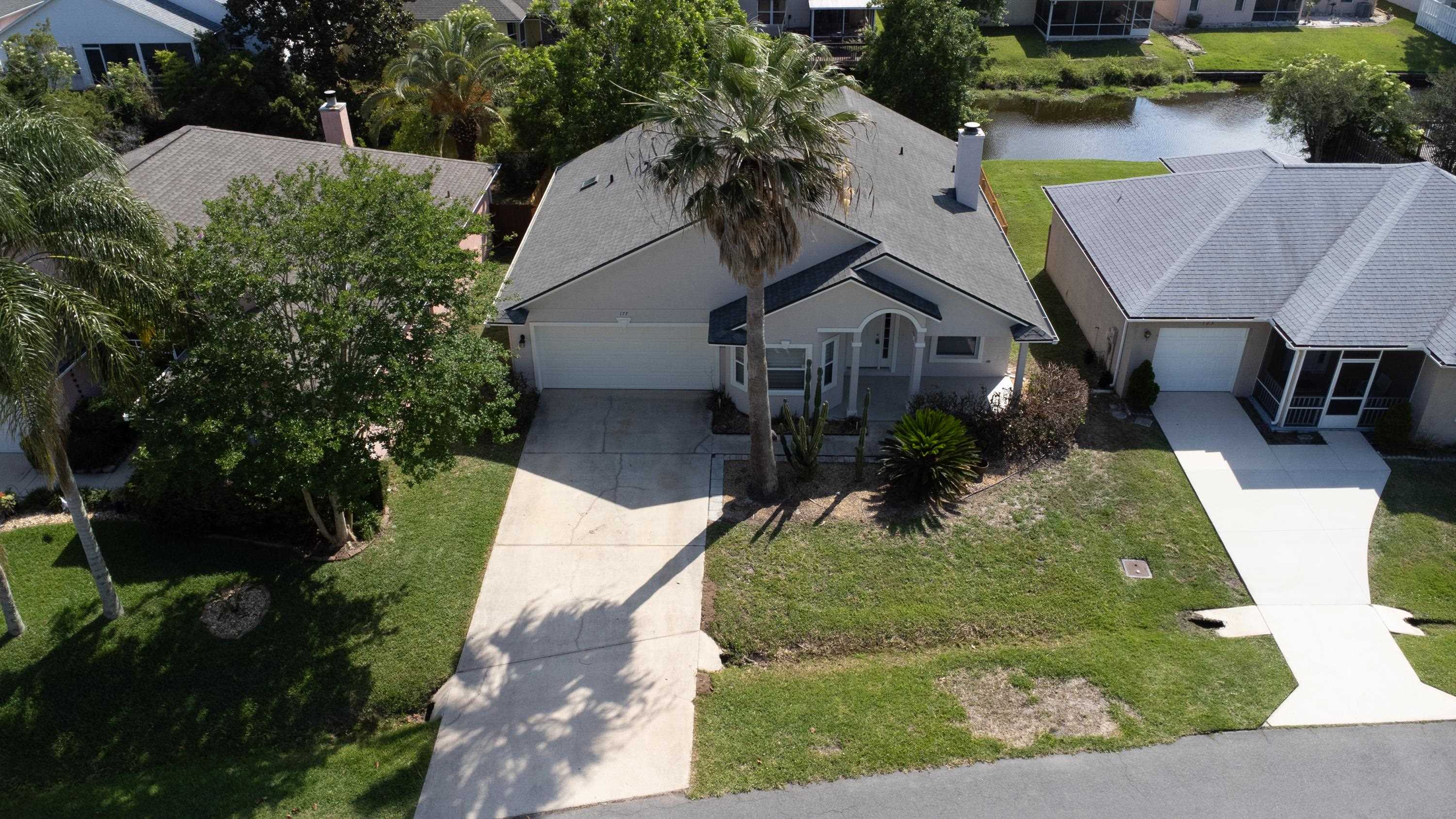 177 Marsh Island Circle St. Augustine, FL 32095 - Photo 33 of 33 an aerial view of a house