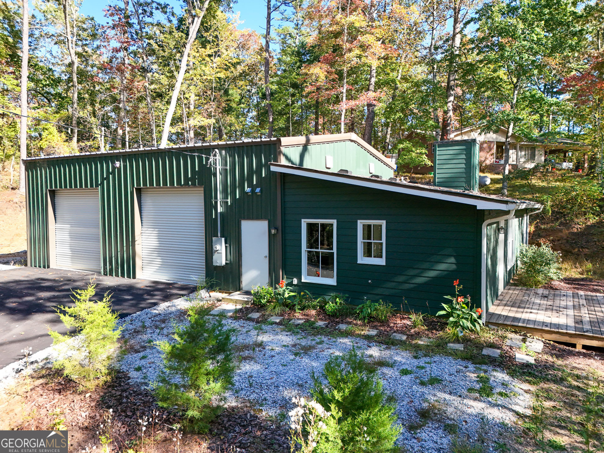 136 Key Lane Lakemont, GA 30552 - Photo 12 of 33 a front view of a house with garden