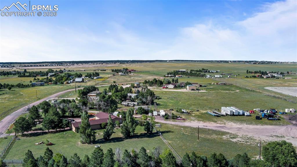 8065 Brule Road Colorado Springs, CO 80908 - Photo 5 of 10 a view of a lake with a city