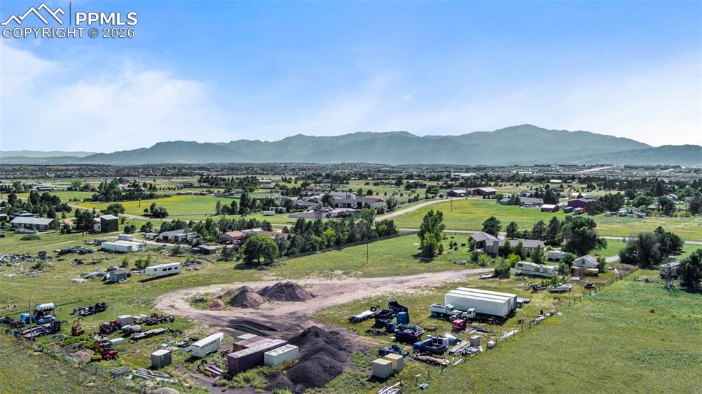 8065 Brule Road Colorado Springs, CO 80908 - Photo 9 of 10 a view of a city with a mountain