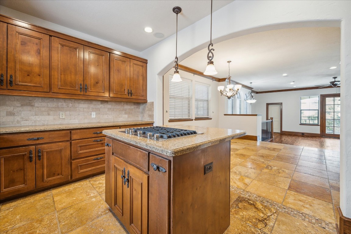 3614 Lancashire Street Houston, TX 77027 - Photo 19 of 47 a kitchen with a stove and a sink