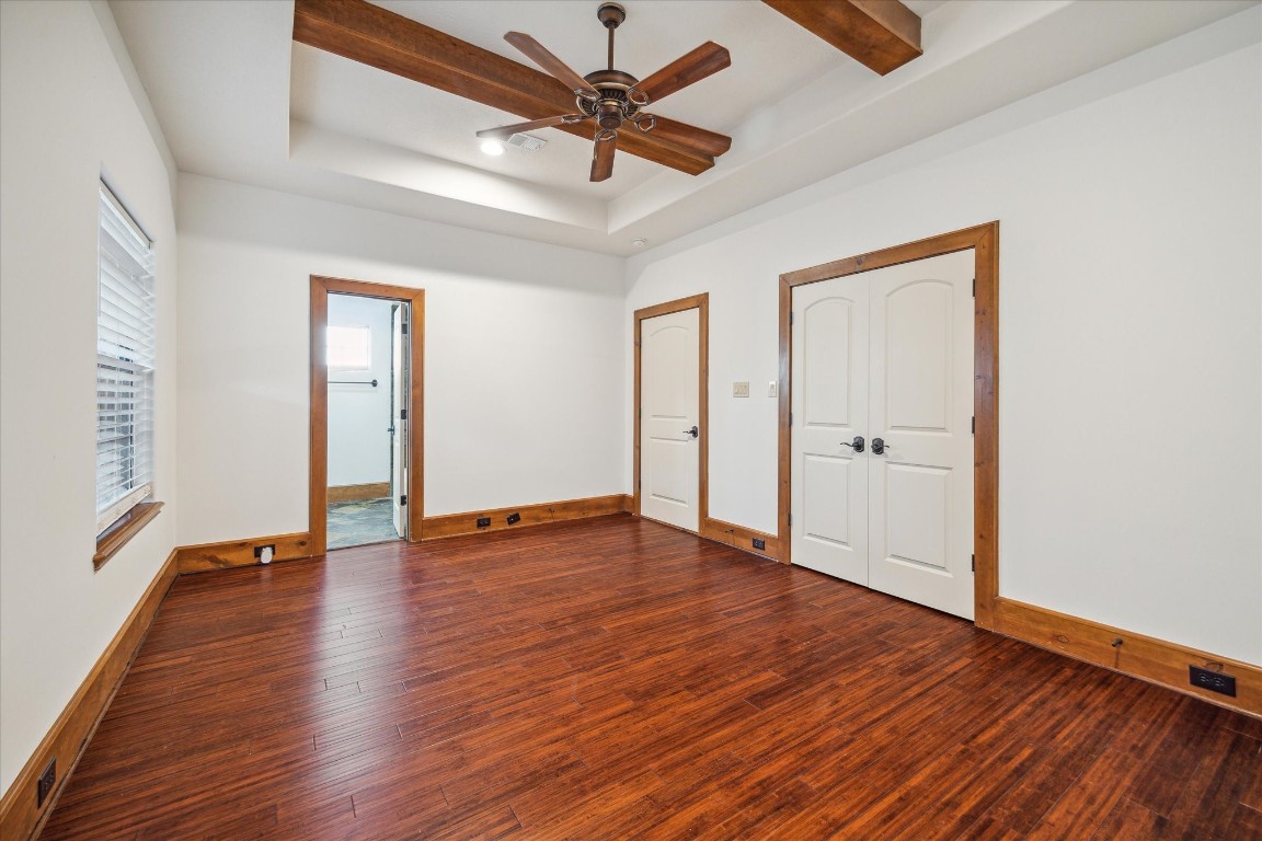 3614 Lancashire Street Houston, TX 77027 - Photo 37 of 47 wooden floor in an empty room with a window